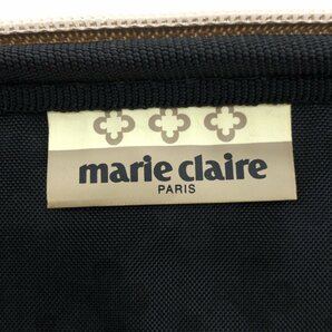 ▼marie claire マリクレール 花柄 ソフトキャリーケース ブラック×グレージュ スーツケース 4輪 TSAロック 機内持ち込み◎ レディースの画像3