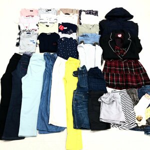 V child clothes girl all brand Familia Miki House Abercrombie Bebe other 150cm 160cm 165cm 37 point set large amount set sale new goods contains 