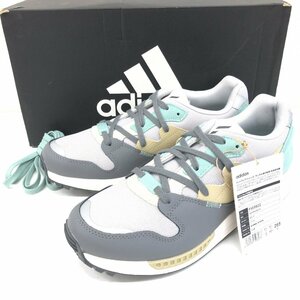 ●新品 adidas アディダス 定価18,999円 アディクロスZX スパイクレス ゴルフシューズ 26.5cm グレー系 スニーカー 未使用 メンズ 紳士