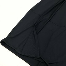 新品 KAWAI OKADA カワイオカダ 変形 ストレッチ ロングスカート L～LL 黒 ブラック ミモレ丈 XL 2L ゆったり 大きい レディース 未使用_画像7