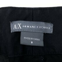 A/X ARMANI EXCHANGE アルマーニ ストレッチ カプリパンツ US:8(JP:XL相当) w82 サブリナパンツ LL 2L ゆったり 大きい レディース 女性用_画像3