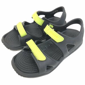 * прекрасный товар Crocs Crocs Swift вода li балка сандалии C13(19cm) чёрный черный spo солнечный Pooh рубин chi море водные развлечения Kids Junior 