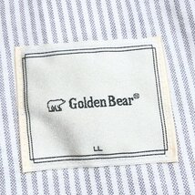 ●美品 Golden Bear ゴールデンベア ポリサッカー サマージャケット LL ブルーグレー ライトジャケット 特大 大きいサイズ 2L XL メンズ_画像3