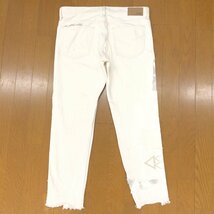 ●POLO RALPH LAUREN ポロ ラルフローレン 定価37,400円 ASTRO SLIM リメイク加工 ボーイフレンド デニム パンツ 28 w86 ゆったり 大きい_画像2