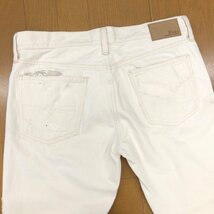 ●POLO RALPH LAUREN ポロ ラルフローレン 定価37,400円 ASTRO SLIM リメイク加工 ボーイフレンド デニム パンツ 28 w86 ゆったり 大きい_画像5