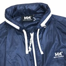 ●HELLY HANSEN ヘリーハンセン 定価16,500円 MOLDE JACKET 撥水 ウィンドブレーカー アウトドアジャケット M 紺 ネイビー 超軽量 メンズ_画像4