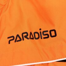 ●PARADISO パラディーゾ 2Way レインウェア セットアップ M ジャージ ゴルフ 長袖 半袖 上下 ジャケット パンツ 雨具 カッパ メンズ_画像6