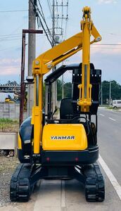 Yanmar B3-3A Mini Excavator 油圧ショベル Miniショベル●rubber tracks