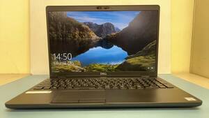 中古ノートパソコン★Windows10★DELL Latitude5500 Core i5-8365U/@1.90GHz/8GB/SSD 240GB/15インチ以上★