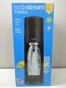 炭酸メーカー sodastream TERRA ソーダストリーム テラ SSM1087 ブラック ボトル使用期限2025年3月/未使用品