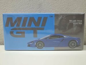 TSM-Model MINI GT 1/64 マクラーレン アルトゥーラ ボルカノブルー(左ハンドル) MGT00430-L/未開封品