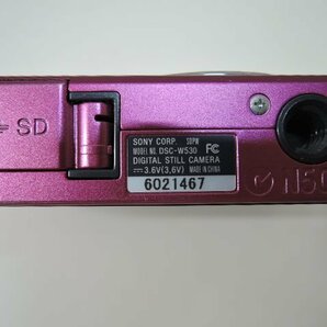 SONY ソニー デジタルカメラ Cyber-shot サイバーショット DSC-W530 充電器欠品 動作未確認/ジャンク品の画像5