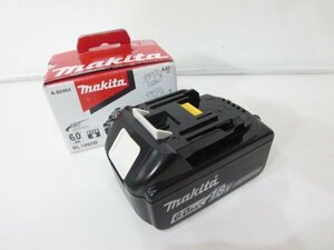 makita [マキタ] バッテリー 18V 6.0Ah [BL1860B] 充電池 消耗品 アクセサリー 充電回数0回 雪マーク ※スレ傷あり /未使用品 V15.0 4788