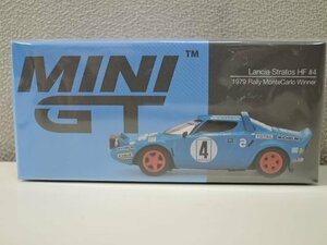 TSM-Model MINI GT 1/64 ランチア ストラトス HF モンテカルロラリー 1979 優勝車 #4(左ハンドル) MGT00504-L/未開封品