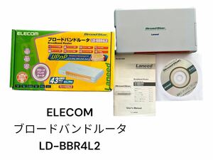 ELECOM エレコム ブロードバンドルータ LD-BBR4L2 ブロードスター Laneed