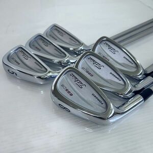 J-5241【希少/美品/レフティー】Titleist タイトリスト ゴルフクラブ 6本セット 695CB FORGED アイアン #5-P スチールシャフト