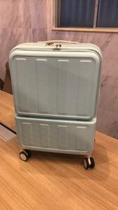  suitcase M size blue Carry back Carry case SC179-24-BL F036