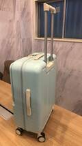 スーツケース　Mサイズ　ブルー　キャリーバック　キャリーケース　SC179-24-BL　F036_画像2