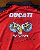 ドゥカティ サイズ XXL半袖 シャツ ウェア Be Wiser トップス ポリエステル メンズ レッド 赤 DUCATI_画像5