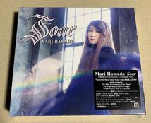 新品★CD+DVD★浜田麻里〜MARI HAMADA／SOAR〜初回盤＋メガジャケ＋修正版ジャケット_画像3