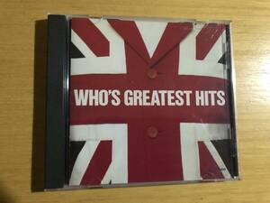 ザ・フー　ＷＨＯ’Ｓ　ＧＲＥＡＴＥＳＴ　ＨＩＴＳ　ＴＨＥ　ＷＨＯ　中古ＣＤ