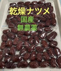 乾燥ナツメ種あり2袋無農薬　