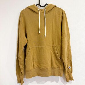 Champion チャンピオン パーカー スウェット 刺繍ロゴ Mサイズ ワンポイントロゴ スウェットパーカー 古着