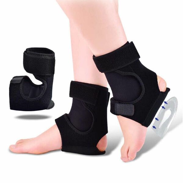 足首サポーター かかと 軽いサポート テーピング 固定用 足首保護 男女兼用 フット 保護 左右両足セット 関節炎