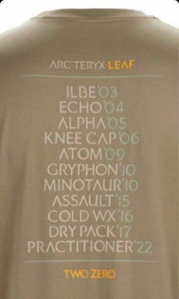 激レア Arc'teryx leaf アークテリクス リーフ 20周年 限定 Tシャツ XL 20thl imited ソラリウム