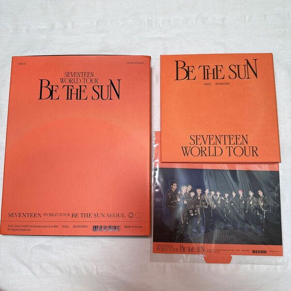 SEVENTEEN セブチ BE THE SUN WORLD TOUR DVD 