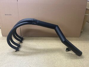 [ translation have great special price 1 jpy ~] motorcycle supplies MADMAX made YAMAHA Yamaha XJR400/R(4HM) hand bending . manner Short tube muffler black / manifold inner silencer 