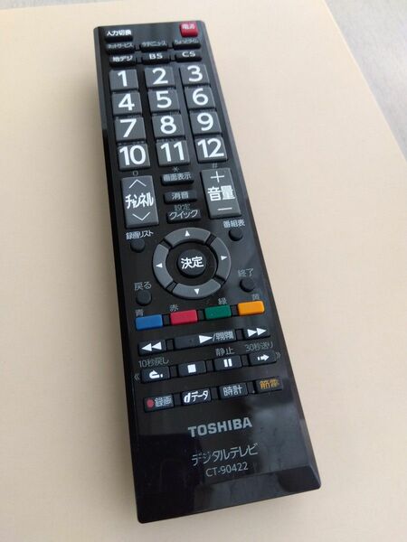 東芝 TVリモコン CT-90422 中古美品！01