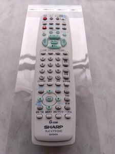 シャープ SHARP DVDビデオリモコンGA194SA未使用