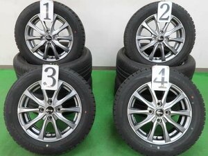 4本 Exceeder 14インチ スタッドレス DUNLOP ウインターマックス WM02 2022年 165/65R14 ハスラー ソリオ デリカD2 キャストアクティバ