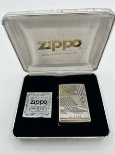 ZIPPO LIMITED 通しナンバー入り 特別限定品 幾何学模様 ジッポー オイルライター 箱付き 喫煙具 