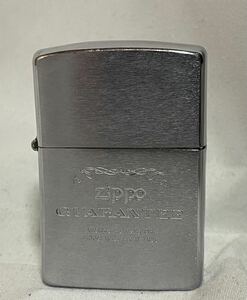 ZIPPO GUARANTEE シルバー 現状品 喫煙具 ジッポ オイルライター 