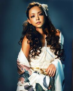 彡安室奈美恵　白端切れ　A1サイズ・ポスター