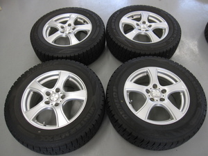 16X6.5J +48 114.3/5H ダンロップ WM02 215/65R16 SET