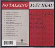 THE HEADS / NO TALKING JUST HEAD /US盤/中古CD!!50193//_画像2