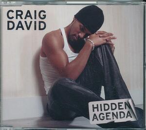 CRAIG DAVID / クレイグ・デイヴィッド / HIDDEN AGENDA /EU盤/中古CDS!!47148//