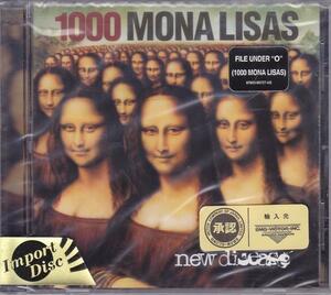 1000 MONA LISAS / NEW DISEASE /US盤/未開封CD!!44028B//
