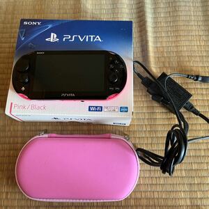 PlayStation Vita （PCH-2000シリーズ） Wi-Fiモデル ピンク/ブラック PCH-2000ZA15