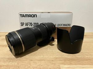 【美品】TAMRON SP AF 70-200mm F2.8 Di LD(IF)MACRO A001E for Canon 　タムロン　望遠ズームレンズ　キャノンマウント
