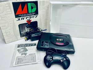 美品 / 動作品SEGA セガ メガドライブ ミニ MD MEGA DRIVE HAA-2510 16BIT 本体 コントローラー セット セガ テレビゲーム　(H-32)