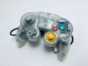 美品 / 動作品GC ゲームキューブコントローラー クリア エンジョイプラスパックプラス限定仕様 DOL-003 Nintendo GAMECUBE(H-56)