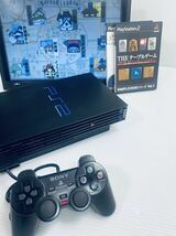 美品 / 動作品 PS2 本体セット プレステ2プレイステーション2PlayStation2 SCPH-10000セット箱付+コントローラー+ゲームソフトウェア(H-54)_画像2