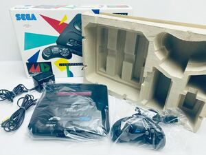 美品 / 動作品 レトロゲーム セガ メガドライブ2 HAA-2502 Sega Mega Drive 2 希少品 箱付(H-69)