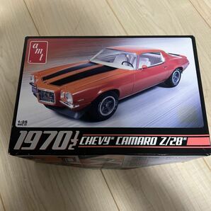 amt ertl 1/25 未組立 プラモデル 1970 1/2 シェビー カマロ シボレー chevy camaro Z/28 の画像1