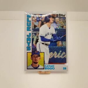 (R4-124) TOPPS トップス　CAVAN BIGGIO キャバン・ビジオ　 BLUE JAYS ブルージェイズ　MLB　メジャーリーグ　野球 カード　※キラ部有り
