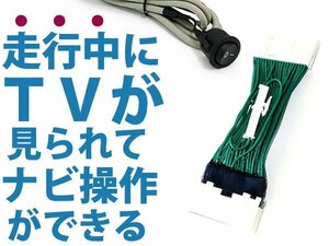 ウイングロード WINGROAD Y12 メーカーナビ用 走行中にテレビ＆ナビ操作が出来る テレビナビキット H19.1～H22.8 可能 DVD 接続